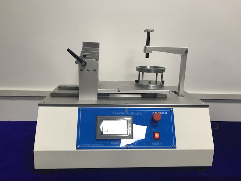 汽車用內(nèi)飾材料的耐刮擦試驗機